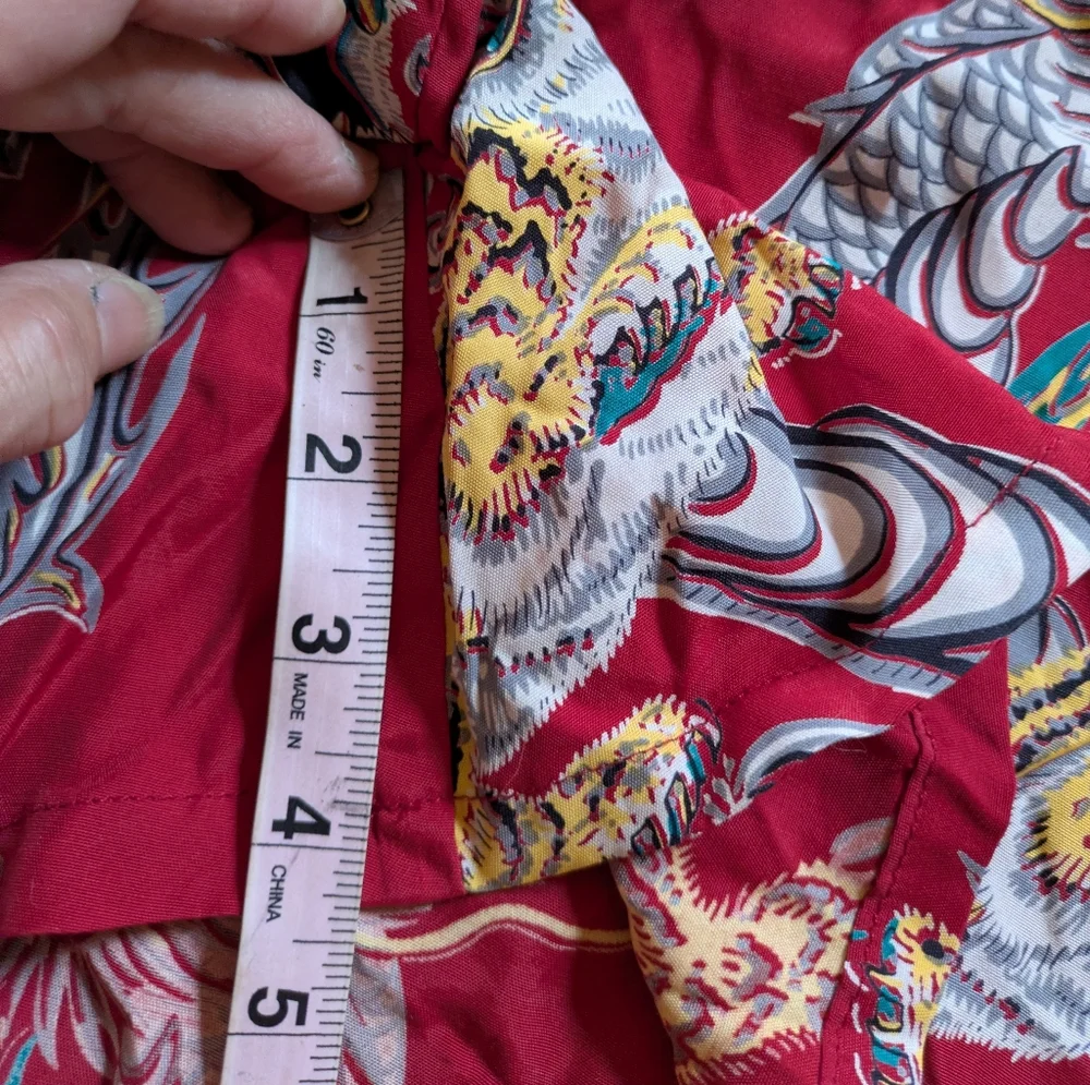 Trashy Diva high waisted shorts 'Dragons and Tigers' print - Picture 12 of 14
